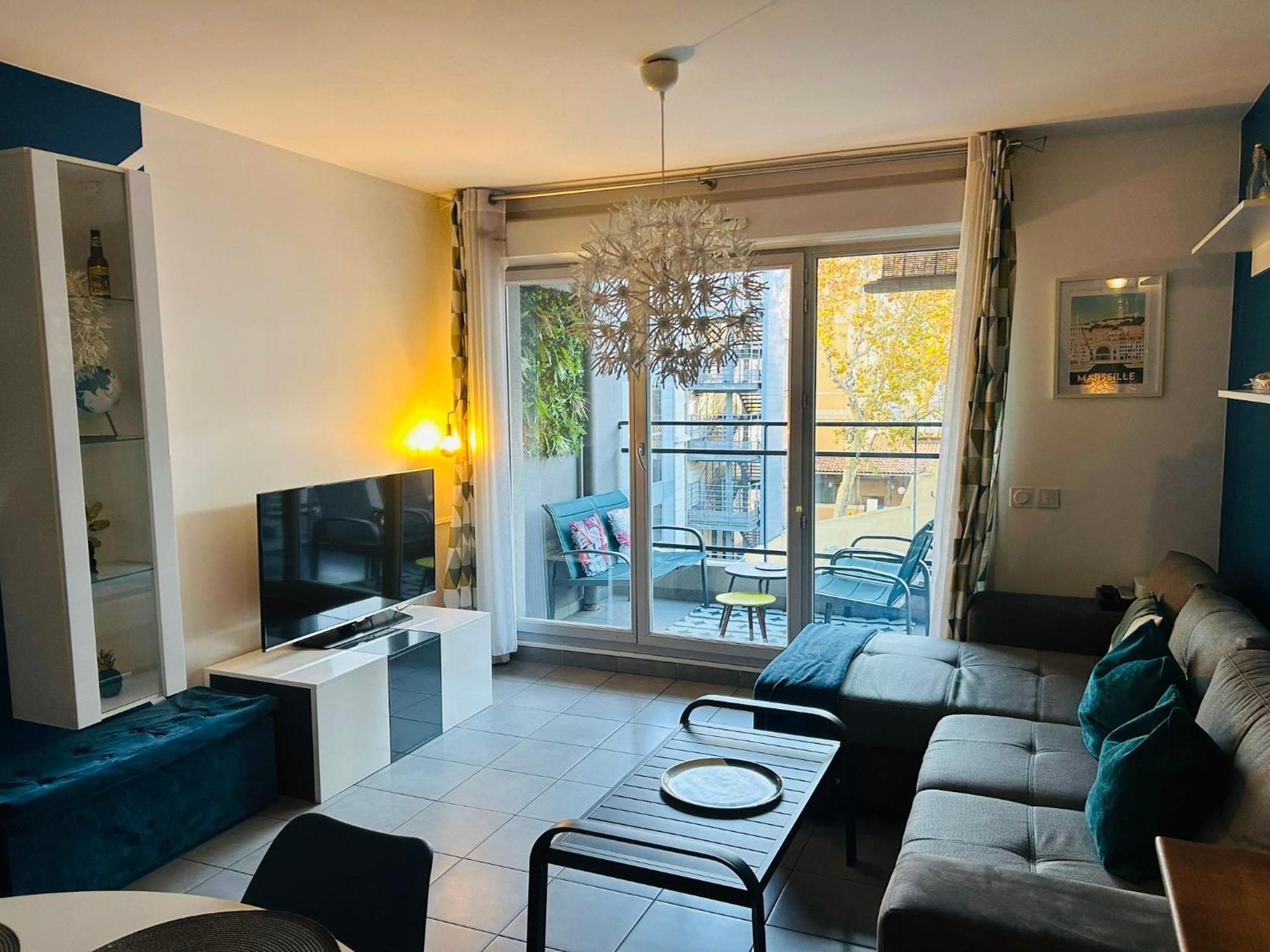 מרסיי Le 13Or - Appartement De Charme En Plein Centre Ville Avec Parking Et Jolie Terrasse - Panier Joliette Vieux Port מראה חיצוני תמונה